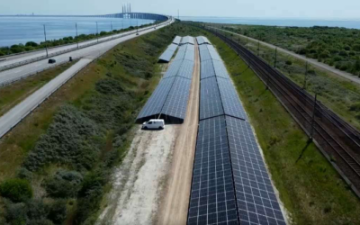 Solcelleanlægget på Øresundsbroen/Peberholm er leveret (2023)